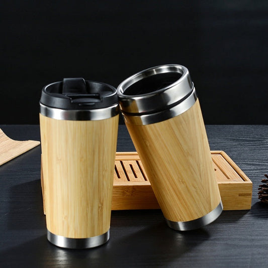 Bamboo Coffee Cup | Insulated Coffee Cup | Homeful Harmony