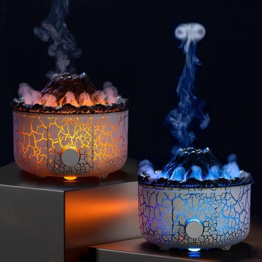 Volcano Aroma Diffuser | Flame Air Humidifier | Homeful Harmony